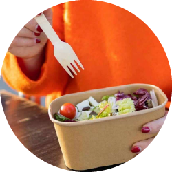 أدوات مائدة للاستخدام الواحد 