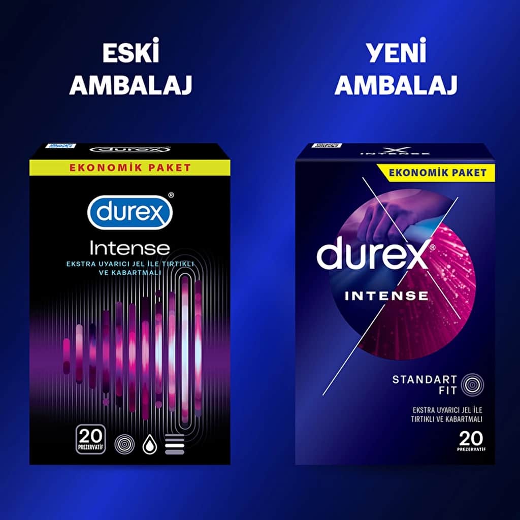 Durex واقي ذكري ديوركس المكثف عبوة من 20 قطعة