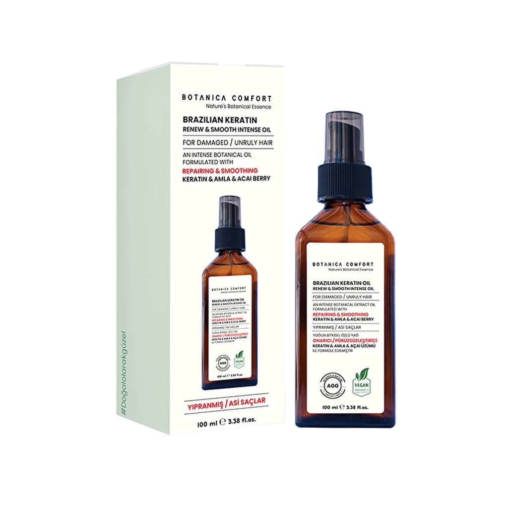 Botanica Comfort Brazillian Keratin Renew &amp; Smooth Intense Oil 100 ml