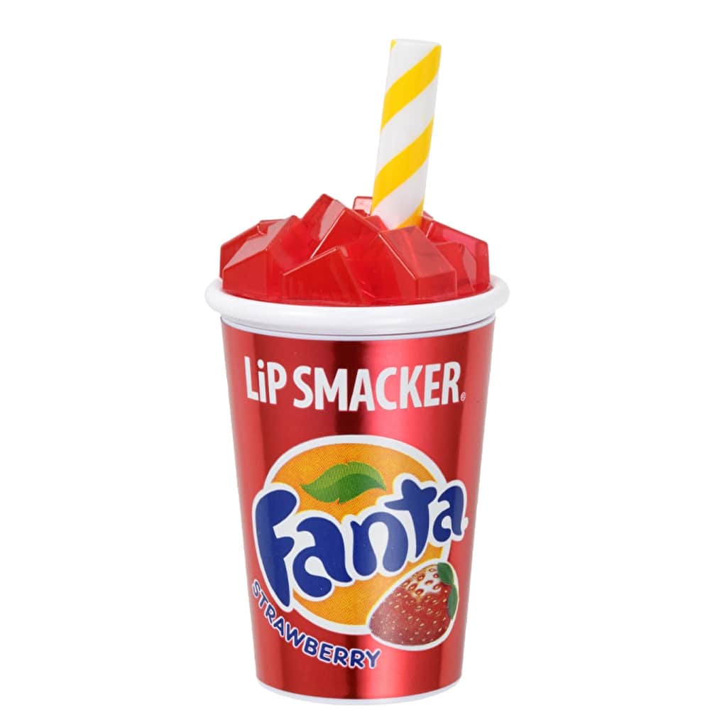 Lip Smacker مرطب شفاه ليب سماكر بنكهة الفراولة والفانتا بنكهة مرطبة
