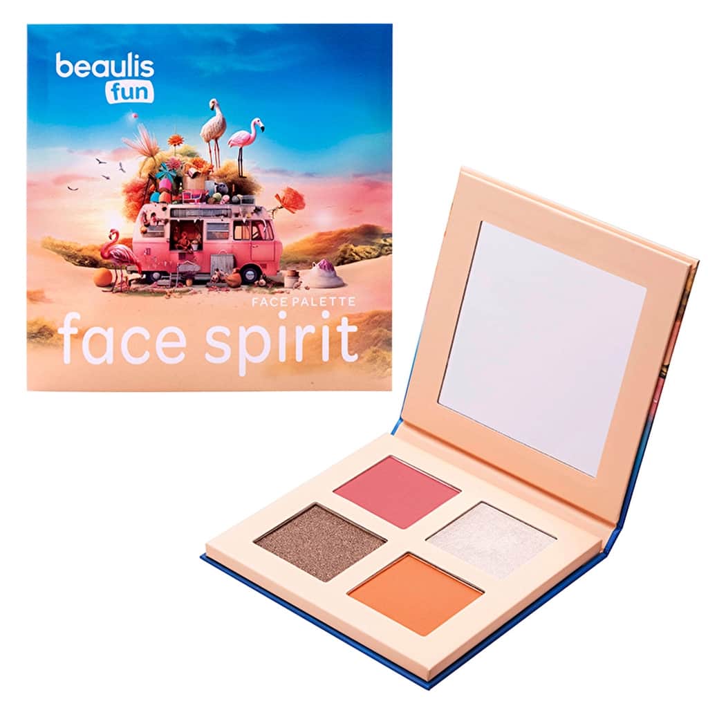 Beaulis لوحة ألوان بوليس فن فيس سبيريت لون مضيء ومتوهج