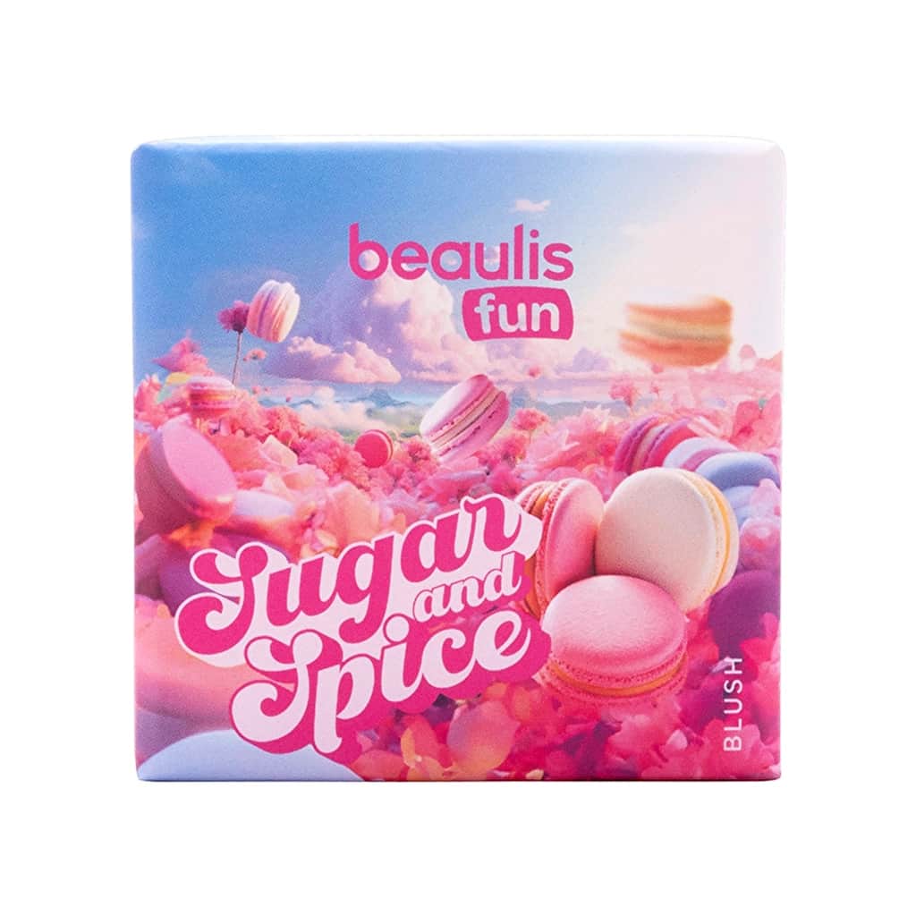 Beaulis أحمر خدود بودرة شوغر آند سبايس من بيوليس فن، رقم 551 لامع يدوم طويلًا