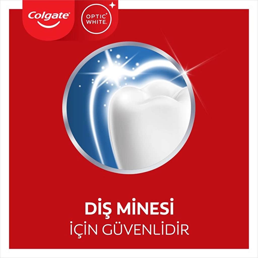 Colgate معجون أسنان كولجيت أوبتيك وايت للتبييض الفوري ٧٥ مل نعناع