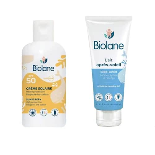 كريم الشمس للأطفال SPF50+ 125 مل من بيولان Biolane
