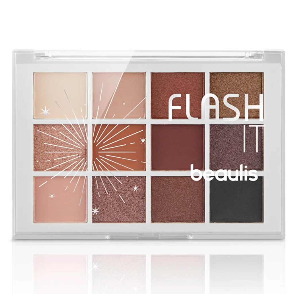 Beaulis لوحة ظلال العيون فلاش إت من بيوليس، 12 قطعة، 425 حلم منتصف الليل