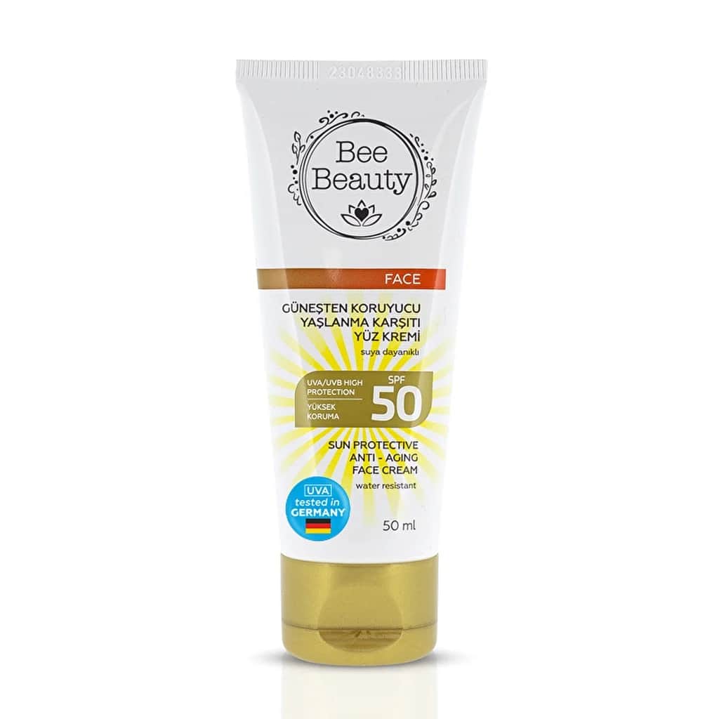 Bee Beauty كريم بي بيوتي الواقي للوجه المضاد للشيخوخة بعامل حماية من الشمس 50 مل