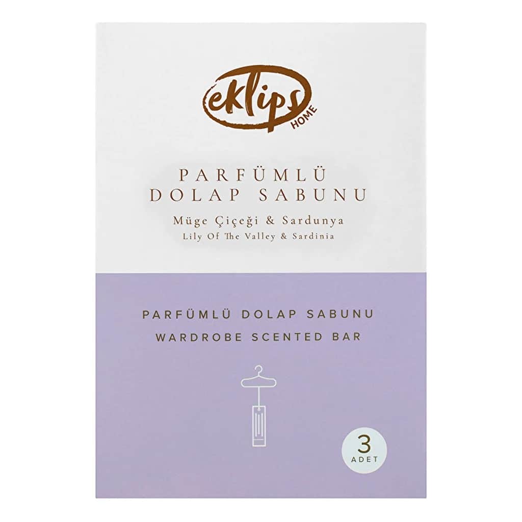 Eklips Home صابون خزانة المنزل من إكليبس برائحة الماج والجيرانيوم