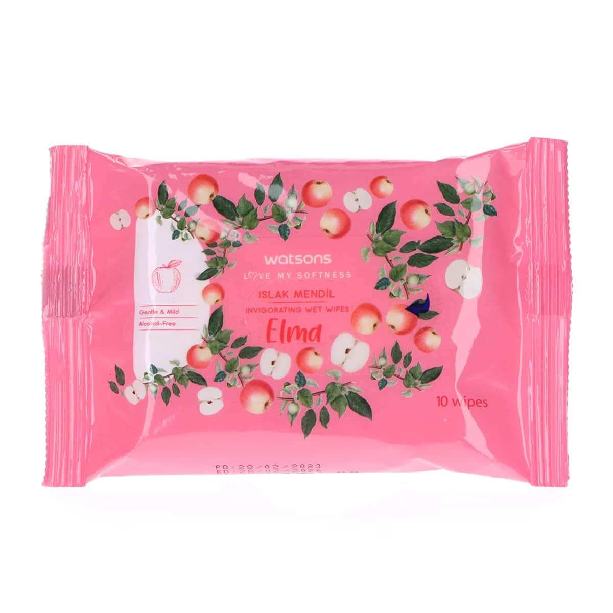 Watsons Wet Wipes Apple 3 x10 pcs