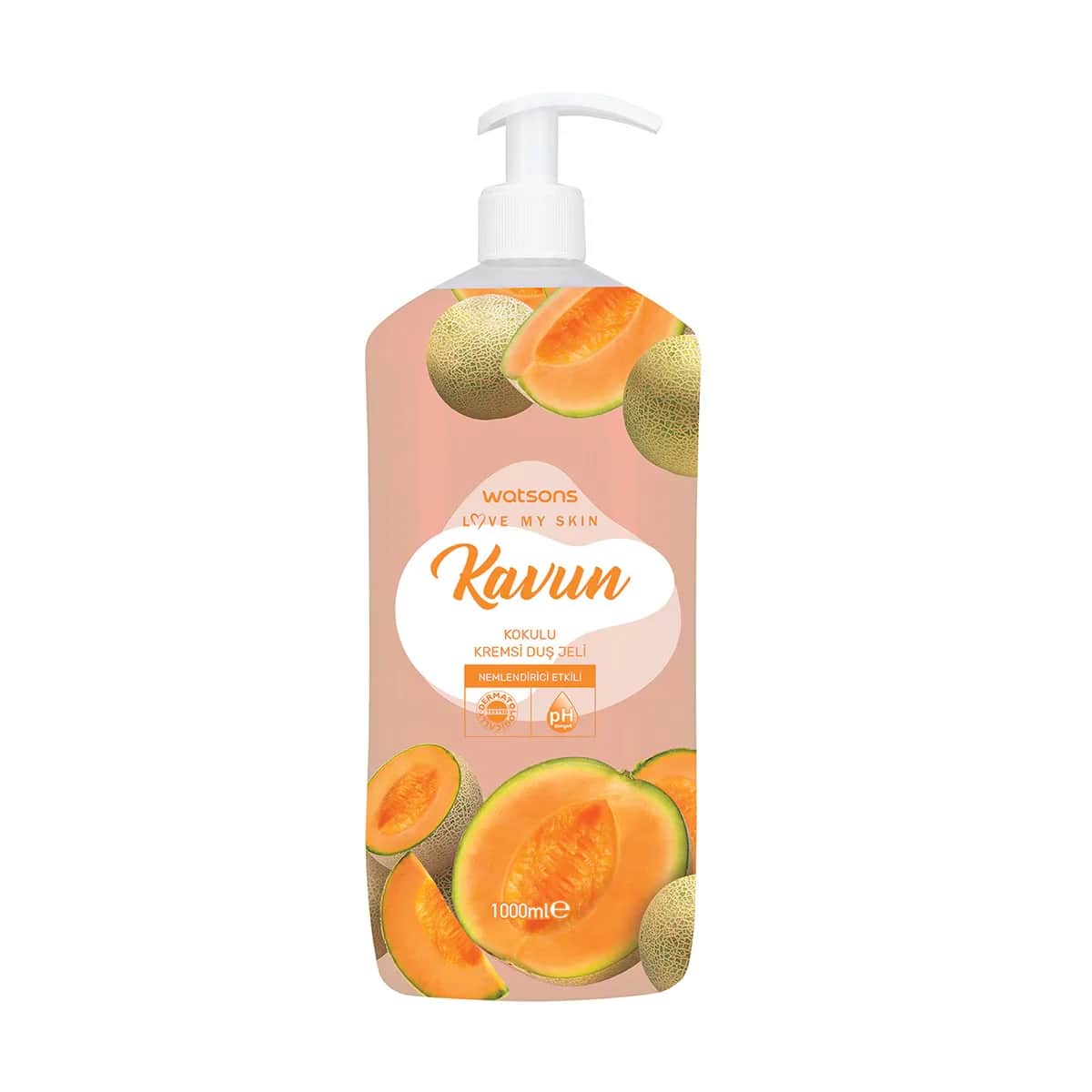 Watsons جل الاستحمام الكريمي واتسونز بنكهة البطيخ 1 لتر