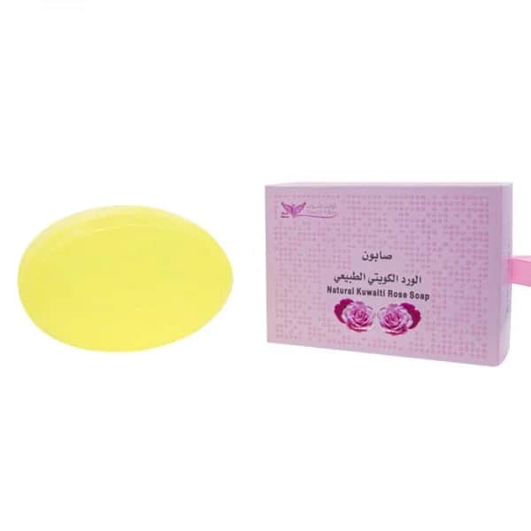 Kuwait Shop صابون الورد الكويتي الطبيعي من كويت شوب 100 جرام