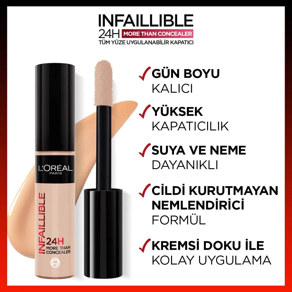 خافي عيوب 24 ساعة من لوريال باريس 11 مل L'Oreal Paris