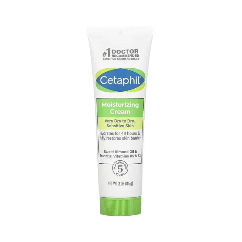 Cetaphil كريم ترطيب البشرة الجافة الى الجافة جدًا والحساسة من سيتافيل 85 جم