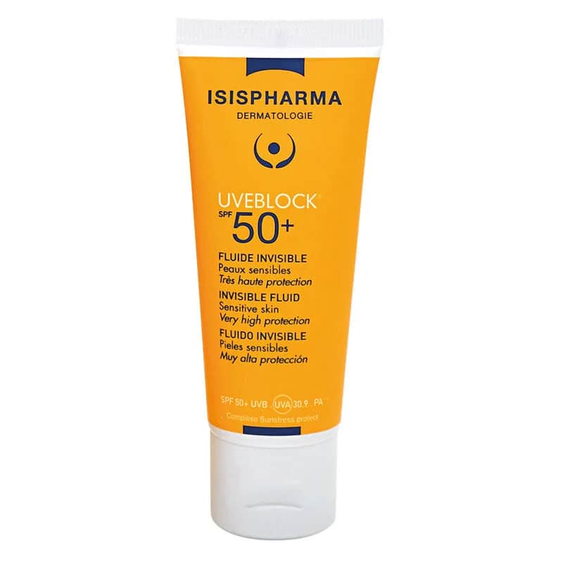 سائل غير مرئي واقي من الشمس SPF 50+ بحجم 40 مل من إيزيس فارما ISIS Pharma