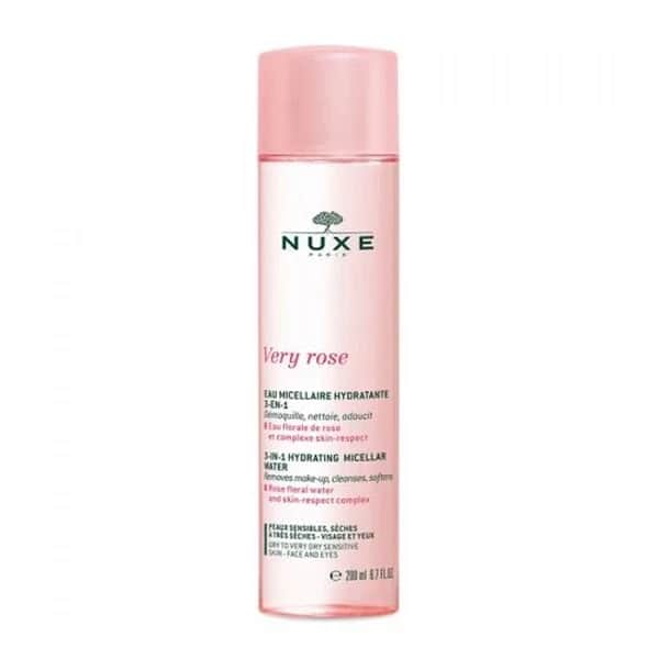 NUXE ماء التنظيف المرطب 3 في 1 من نوكس فيري روز 200 مل