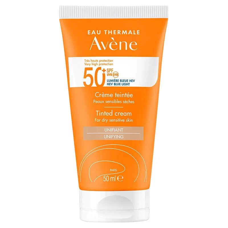 Eau Thermale Avene واقي الشمس الملون أفين سولير بعامل حماية 50+ 50 مل