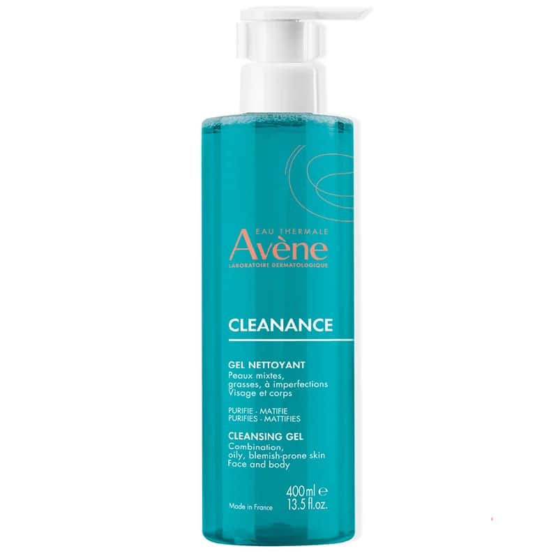 جل تنظيف الوجه والجسم 400 مل من او ثيرمال Eau Thermale Avene