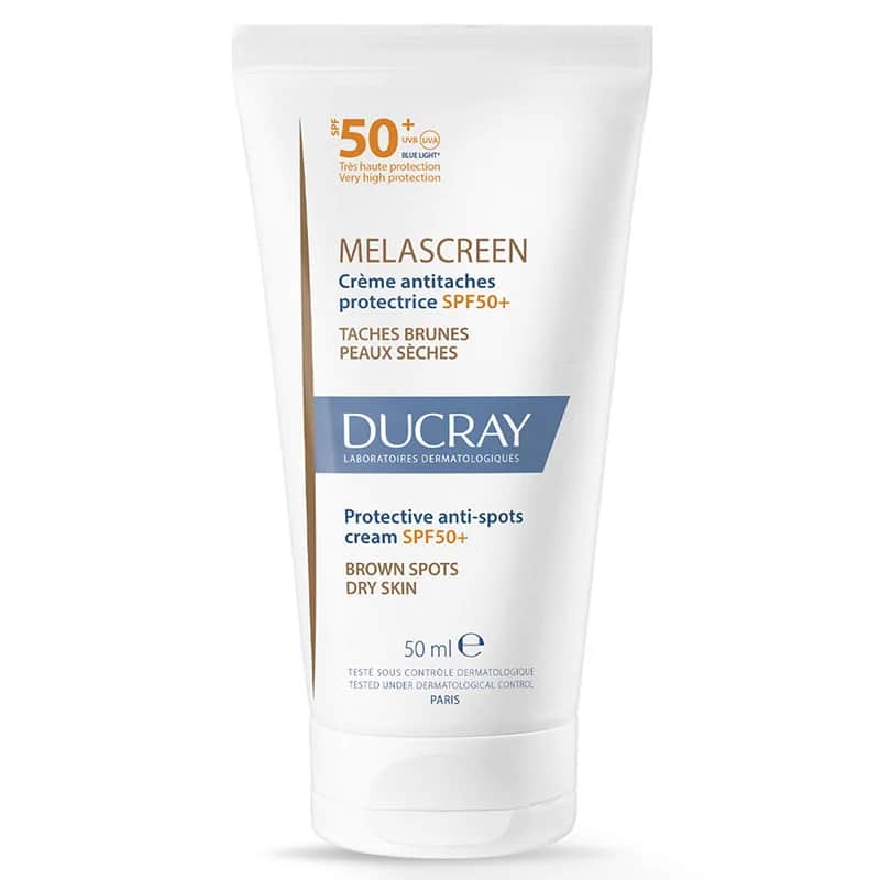 Ducray كريم دوكراي ميلاسكرين الواقي المضاد للبقع بعامل حماية من الشمس 50+ 50 مل