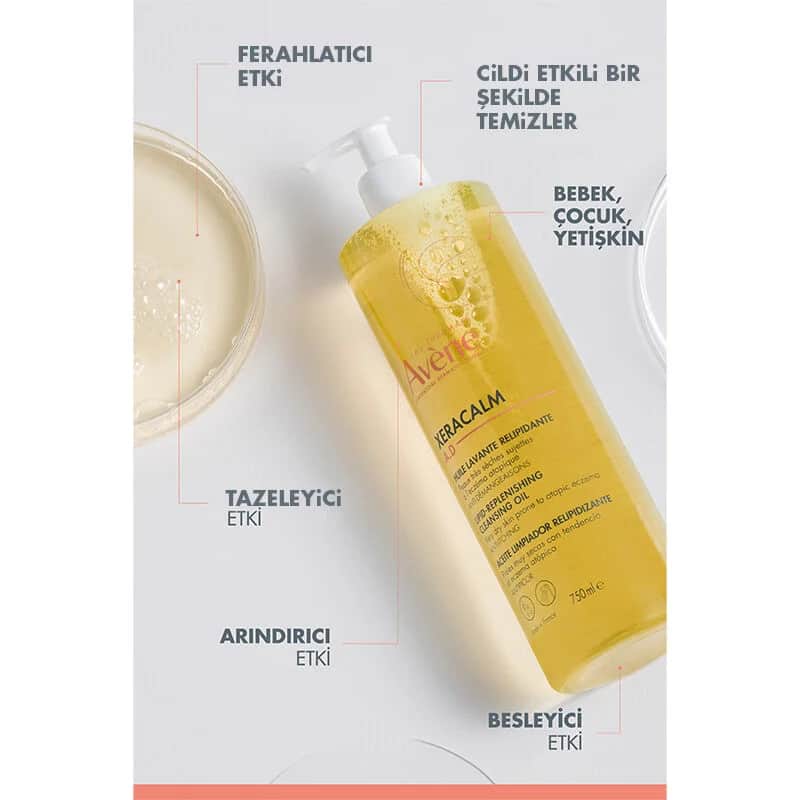 زيت تنظيف مرطب للشفاه 400 مل من او ثيرمال Eau Thermale Avene