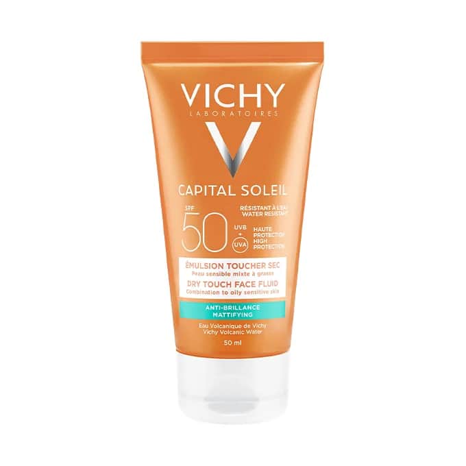 إيمulsion واقي شمس SPF 50 بحجم 50 مل من فيشي Vichy