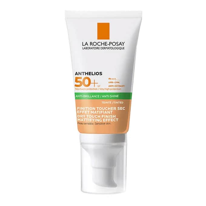 La Roche-Posay كريم جل الشمس الملون أنثيليوس إكس إل من لا روش بوزيه بعامل حماية 50، 50 مل