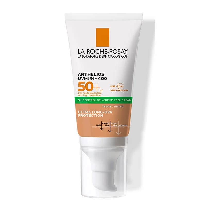 La Roche-Posay كريم جل الشمس الملون أنثيليوس إكس إل من لا روش بوزيه بعامل حماية 50، 50 مل