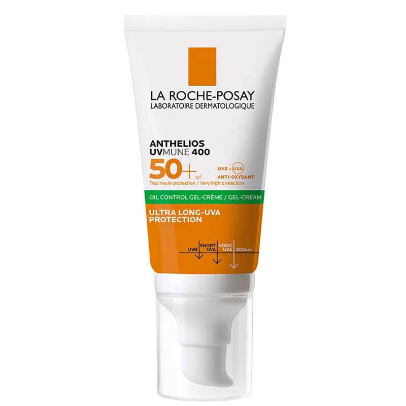 La Roche-Posay كريم جل أنثيليوس إكس إل من لا روش بوزيه بعامل حماية من الشمس 50، لمسة جافة، غير معطر، 50 مل