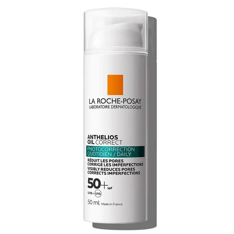 La Roche-Posay كريم أنثيليوس أويل كوريكت من لا روش بوزيه للوجه والشمس للبشرة الدهنية والمعرضة لحب الشباب 50 مل