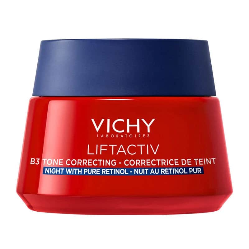 Vichy كريم ليلي فيشي ليفت أكتيف بي 3 المعادل للون البشرة بالريتينول 50 مل