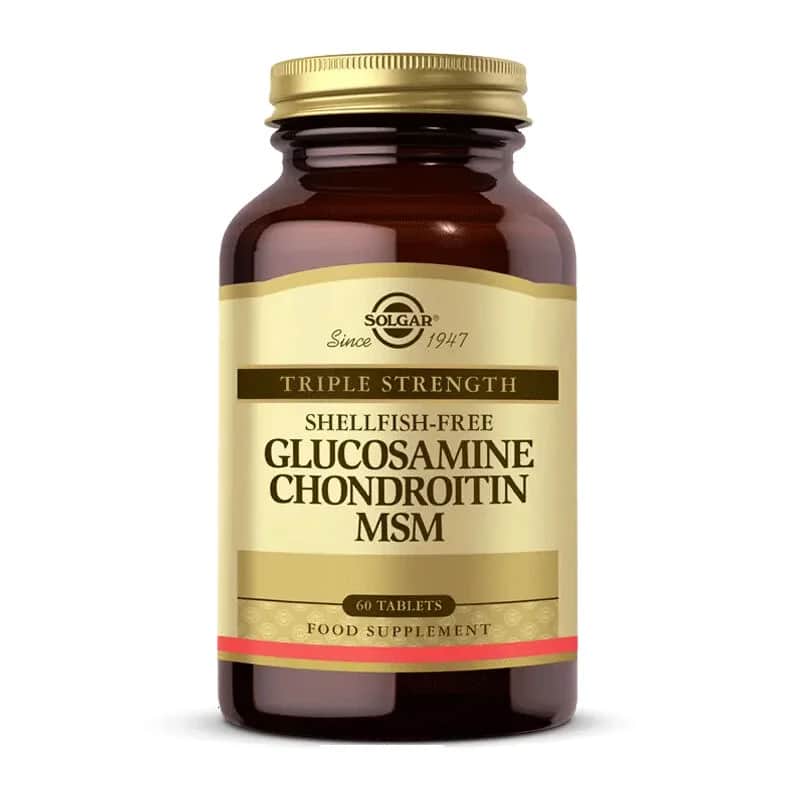 ุฌูucosamine Chondroitin MSM 60 ูุฑุต ู
ู ุณููุบุงุฑ Solgar