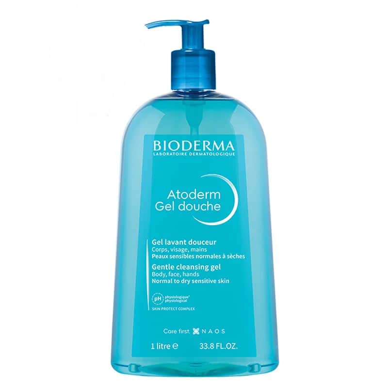 Bioderma جل الاستحمام بيوديرما أتوديرم اللطيف 1 لتر