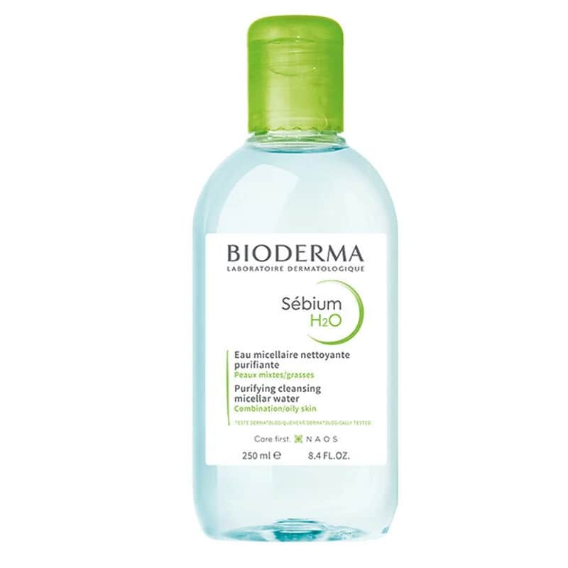 Bioderma بيوديرما سيبيوم اتش 2 مزيل للمكياج والوجه 250 مل
