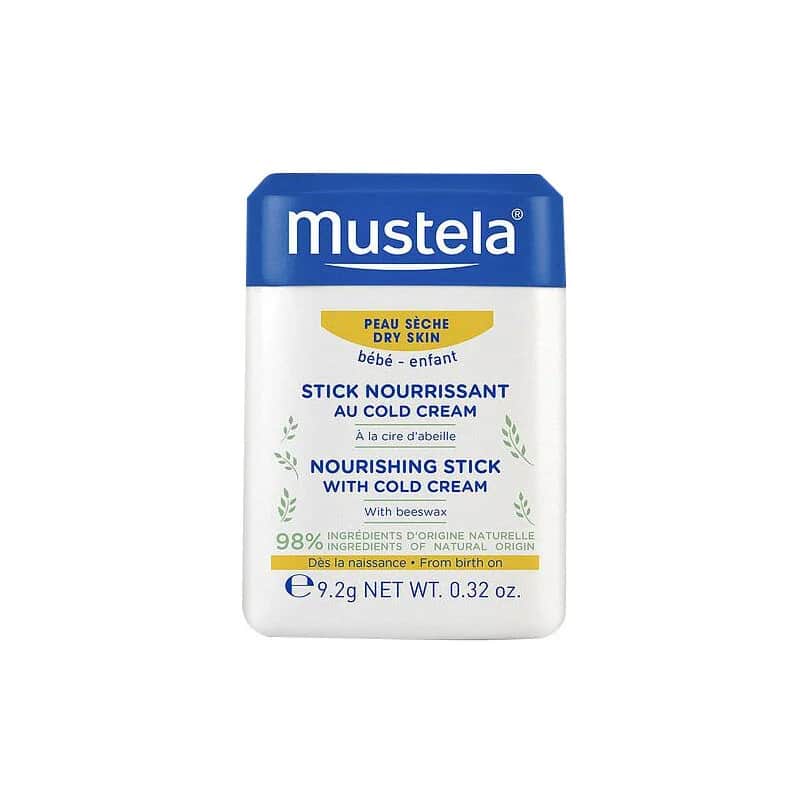 Mustela موستيلا عصا مغذية مع كريم بارد 9.2 غرام
