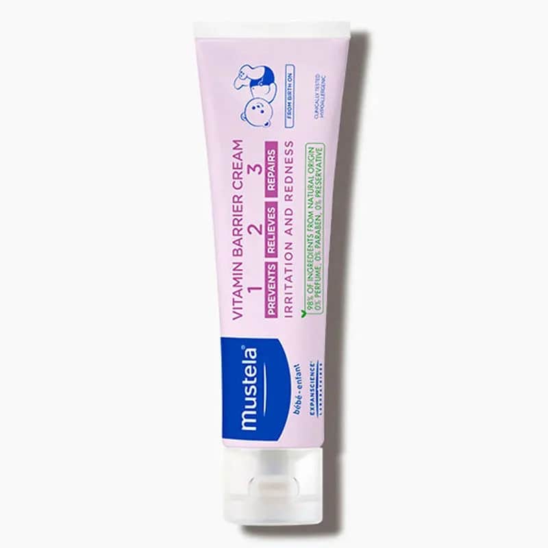 Mustela موستيلا 1 2 3 كريم فيتامين حاجز 100 مل