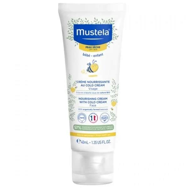 Mustela كريم موستيلا المغذي مع كريم بارد للوجه 40 مل