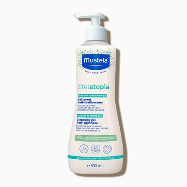 Mustela جل التنظيف ستيلاتوبيا موستيلا المضاد للشد 500 مل