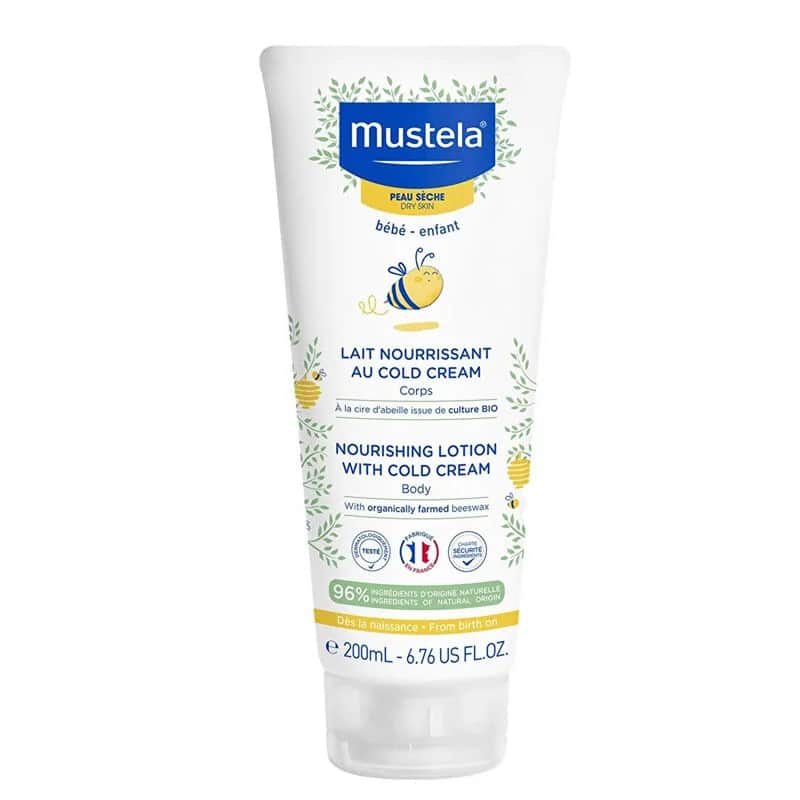 Mustela لوشن موستيلا المغذي للجسم مع كريم بارد 200 مل