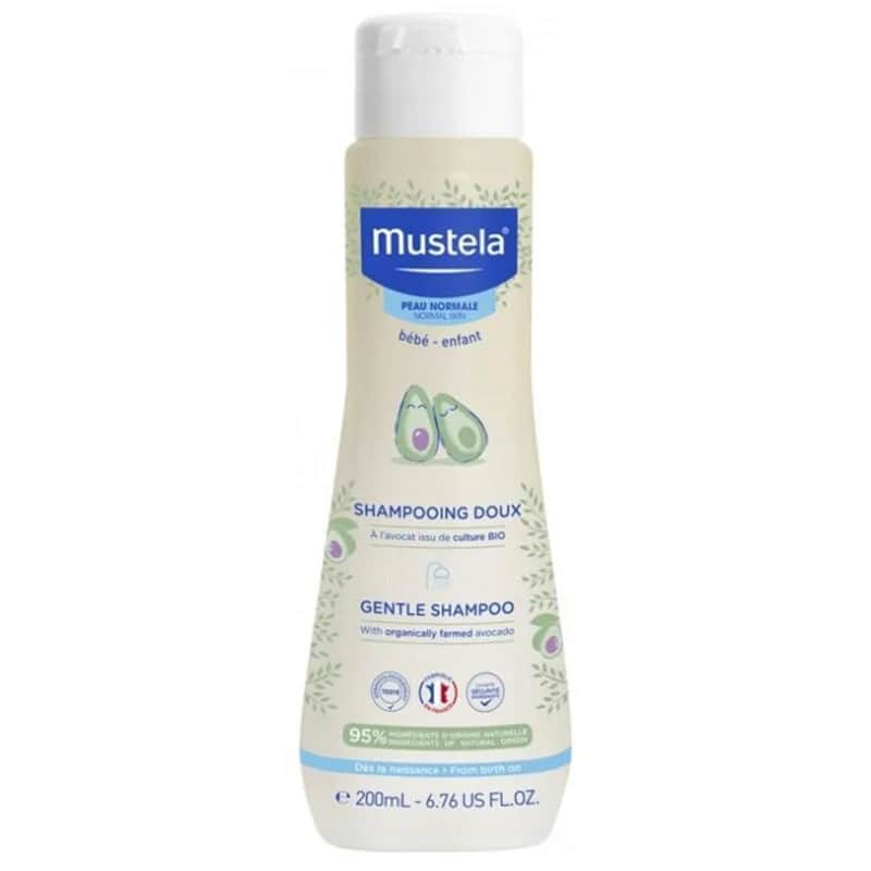 Mustela شامبو موستيلا اللطيف مع الأفوكادو العضوي 200 مل