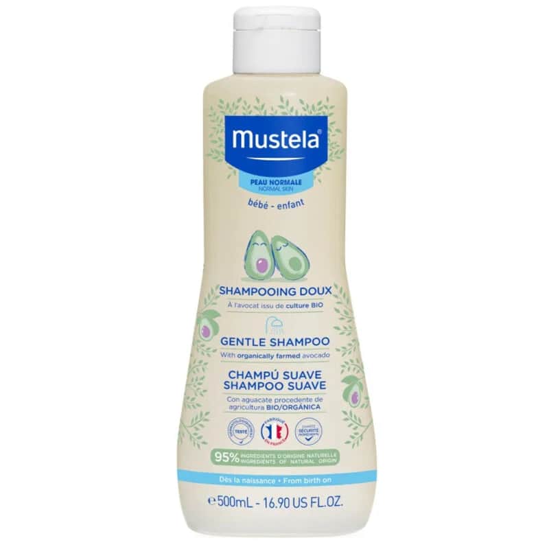 Mustela شامبو موستيلا اللطيف مع الأفوكادو المزروع عضويًا 500 مل