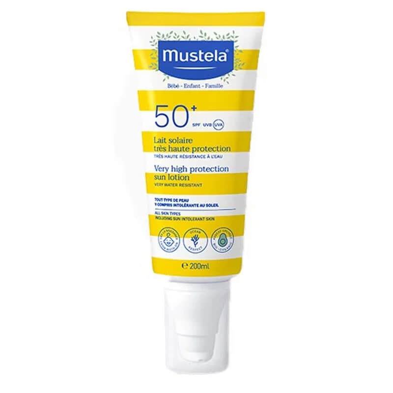 Mustela Very High Protection Sun Lotion Spf50+ 200 ml