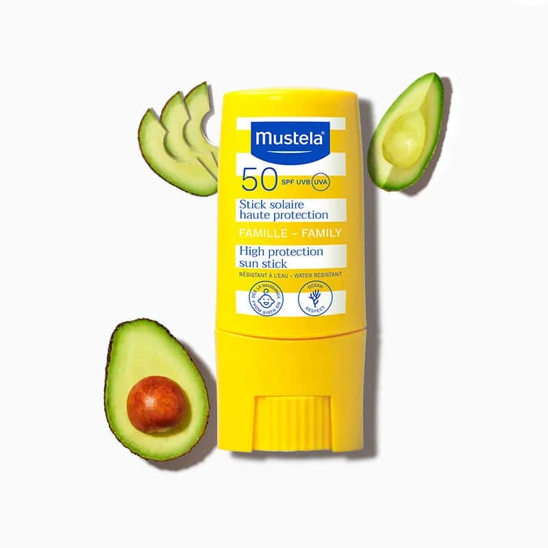 ستيك واقي شمس SPF50+ حماية عالية جداً 9 مل من موستيلا Mustela