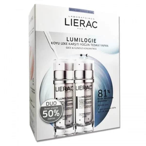 Lierac ليراك لوميلوجي مضاد للبقع الداكنة ونهارًا وليلًا
