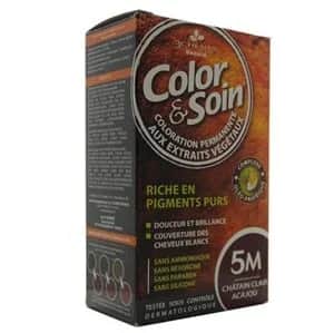 Color And Soin Hair Dye 5 m Light Mahogany Chestnut