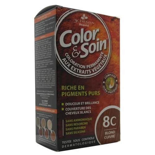 صبغة شعر كولور سوارن 8 ج Copper Blonde Color Soin