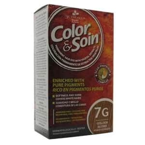 صبغة شعر كولور سوارن 7 جرام بلوند ذهبي Color Soin