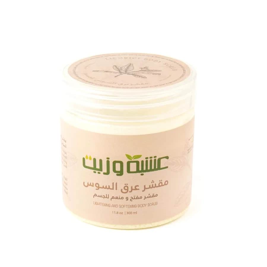 Herb and Oil مقشر عرق السوس من عشبة وزيت 300 مل