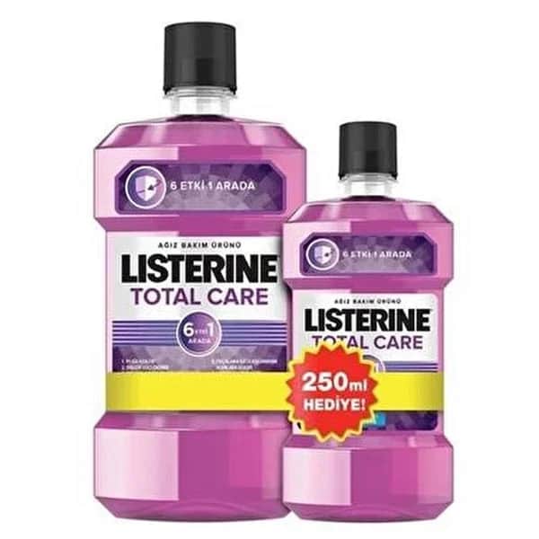 Listerine ุบุณูู ุงููู
ููุณุชุฑูู ููุนูุงูุฉ ุงููุงู
ูุฉ 6 ุชุฃุซูุฑุงุช 500 ู
ู + ูุฏูุฉ 250 ู
ู