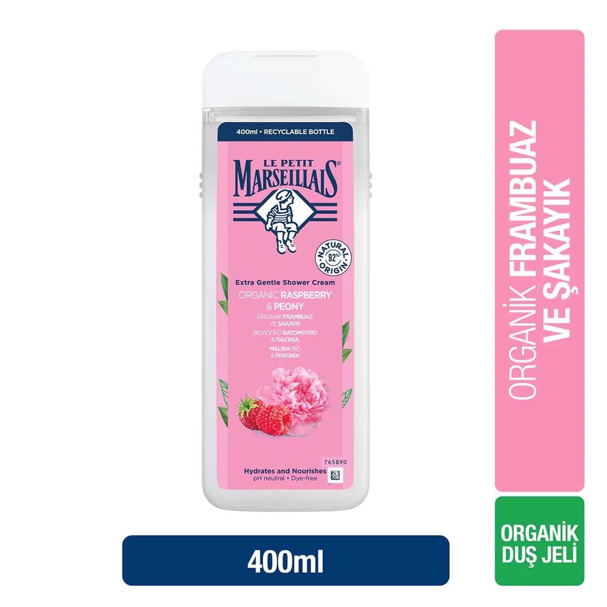 Le Petit Marseillais Raspberry And Peony Shower Gel 400 ml