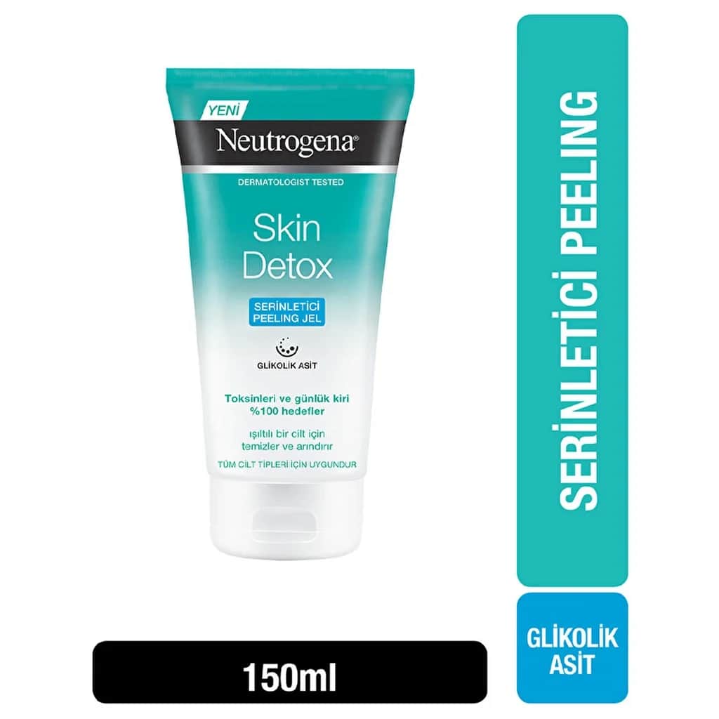 Neutrogena جل تقشير منعش من نيوتروجينا سكين ديتوكس، 150 مل