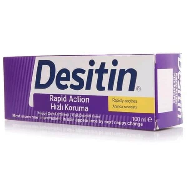Desitin كريم ديسيتين فاست بروتكشن المضاد للطفح الجلدي 100 مل
