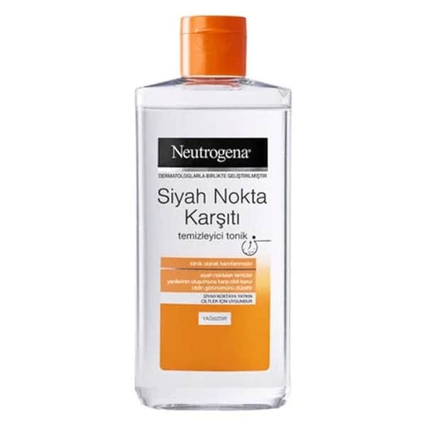 Neutrogena تونر نيوتروجينا للتحكم بالرؤوس السوداء 200 مل حل لبشرة صافية